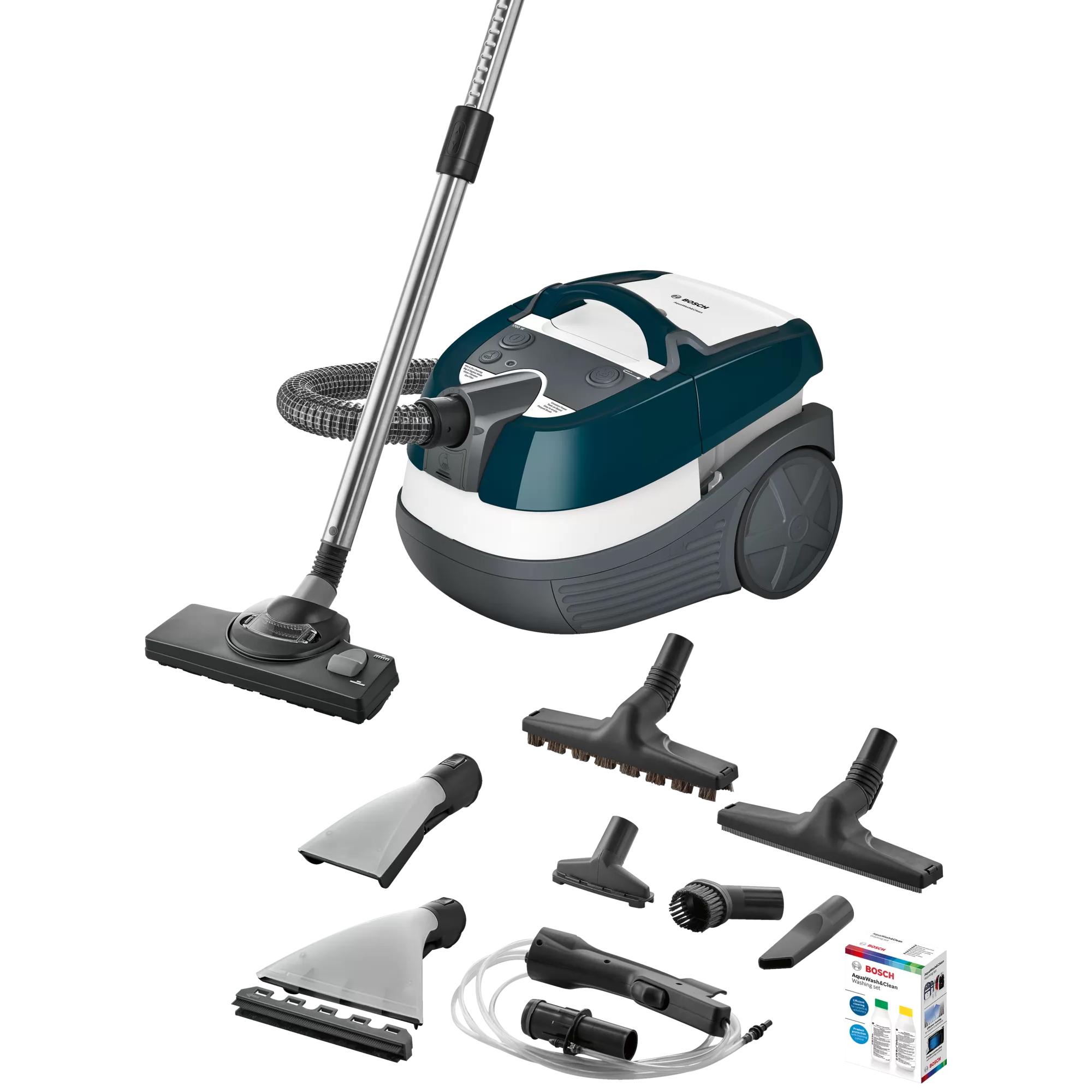 Thumbnail - Bosch Hausgeräte BWD41720, Staubsauger, Türkis, Weiss