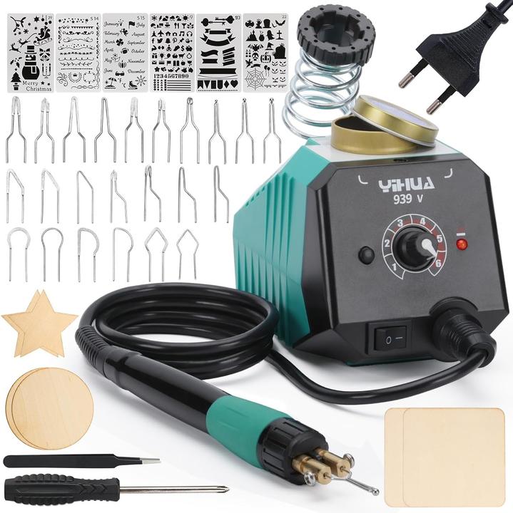 Produktbild Yihua Brandmalerei Brennset mit 23 Drahtspitzen und Zubehör