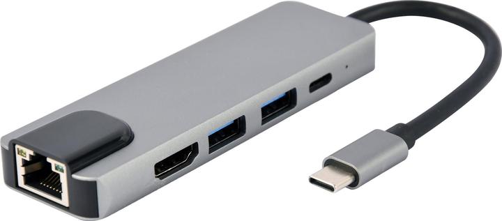 Produktbild Gembird Multi-Port Adapter (USB-C, 5 Ports)