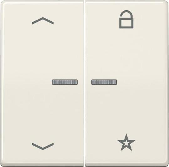 Image du produit JUNG FM AS 1701 P Bouton-poussoir de commande radio eNet