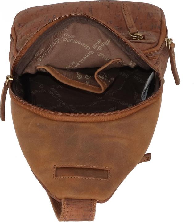 Immagine prodotto Greenland Nature Borsa a tracolla Nature in pelle 37 cm