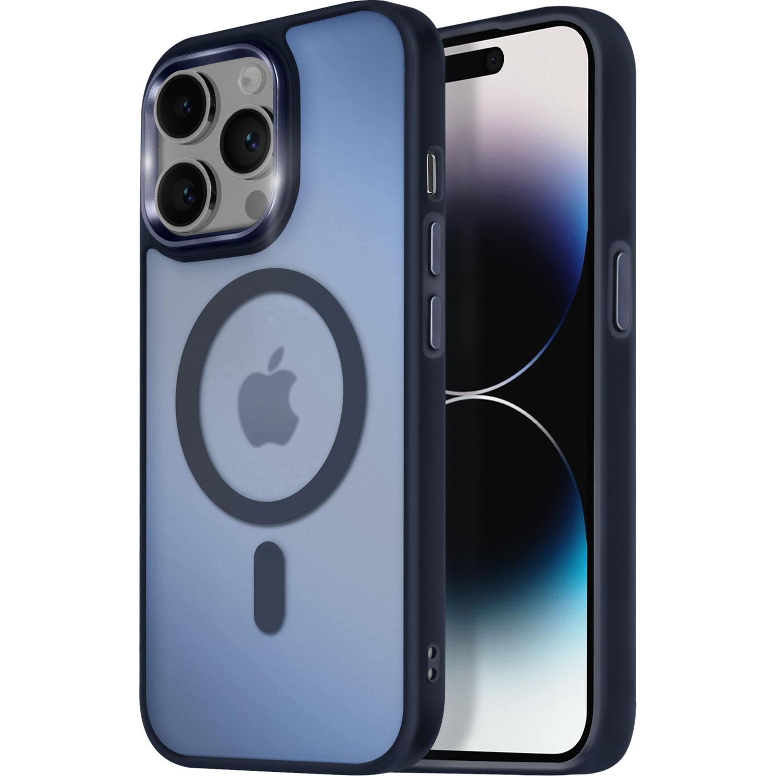 Avizar Frost Color Case (Apple iPhone 14 Pro Max), Smartphone Hülle, Blau
