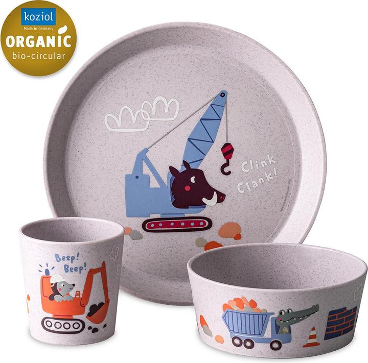 Actual product image Koziol Children's tableware trucks