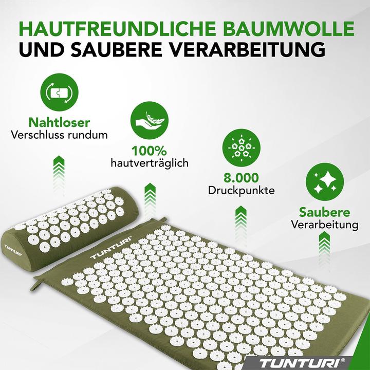 Produktbild Tunturi Akupressur Matte und Kissen