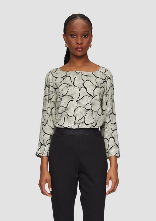 Immagine prodotto s.Oliver Bluse Viskose-Bluse mit 3/4 Arm (36)