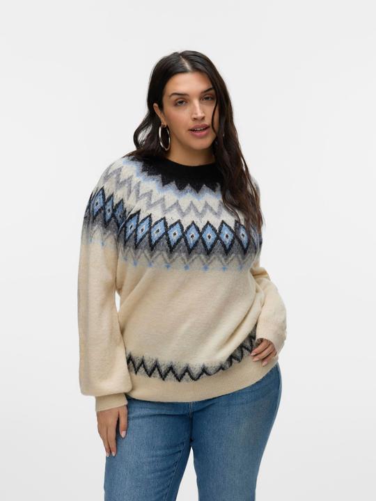 Produktbild Vero Moda Vmcvisti Ls O-Neck Pullover Cur (S)