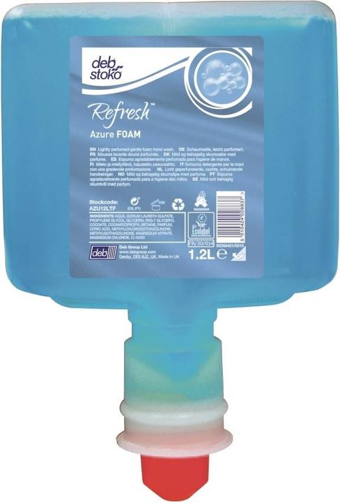 Produktbild SCJ Professional Skumsaebe Refresh Azure Foam 1,2l t/TouchFREE AZU12LTF (Handseifenspender, 3600 ml)