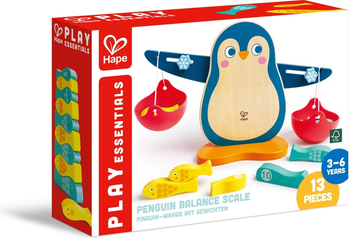 Immagine prodotto Hape Bilancia Penguin con pesi