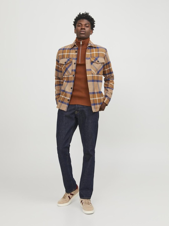 Produktbild Jack & Jones Kariertes Overshirt (S)