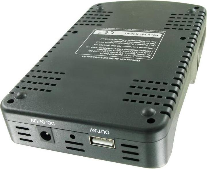 Image du produit AccuCell Chargeur rapide adapté aux batteries Li-ion, NiCd et NiMH. (Chargeurs sans batterie)