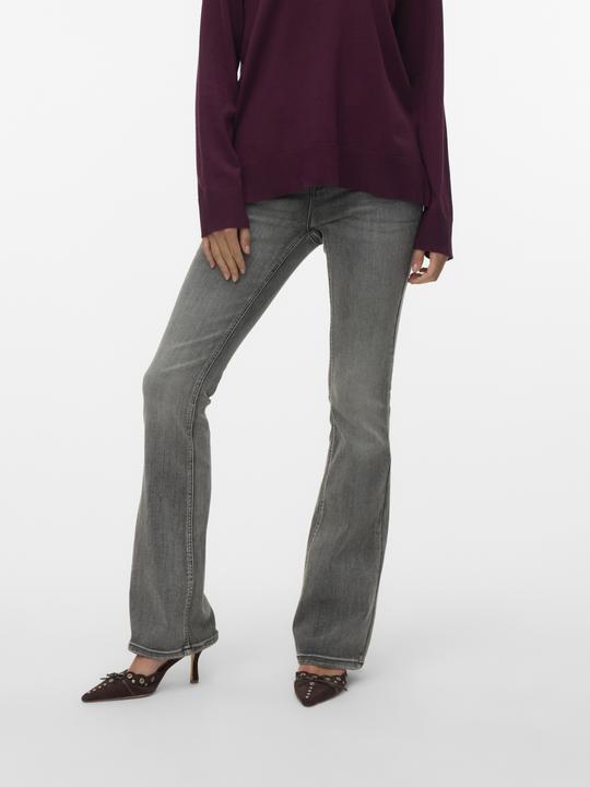Actual product image Vero Moda VMFLASH Mid Rise Ausgestellt Jeans Ausgestellt (XL)