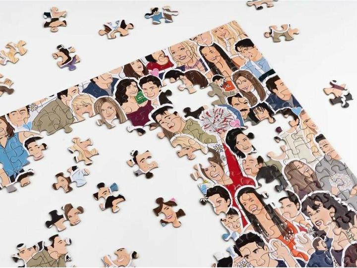 Actual product image Abrams & Chronicle Friends: 500 piece jigsaw puzzle (500 pieces)