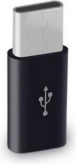 Produktbild Hermex USB Type-C zu micro USB Adapter SCHWARZ (USB-C, Micro USB)