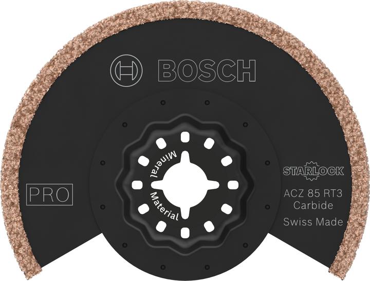 Bosch Professional Zubehör PRO ACZ 85 RT3 mes voor multifunctioneel gereedschap, 85 x 2,5 mm