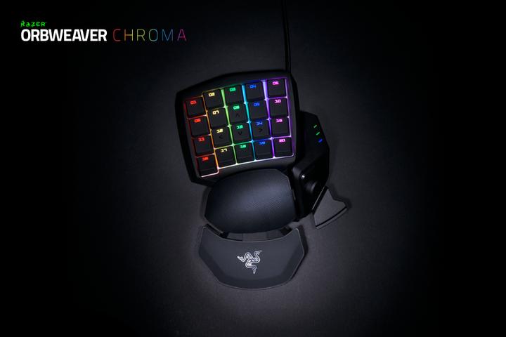 Actual product image Razer Orbweaver Chroma (Numeric keypad, Cable)