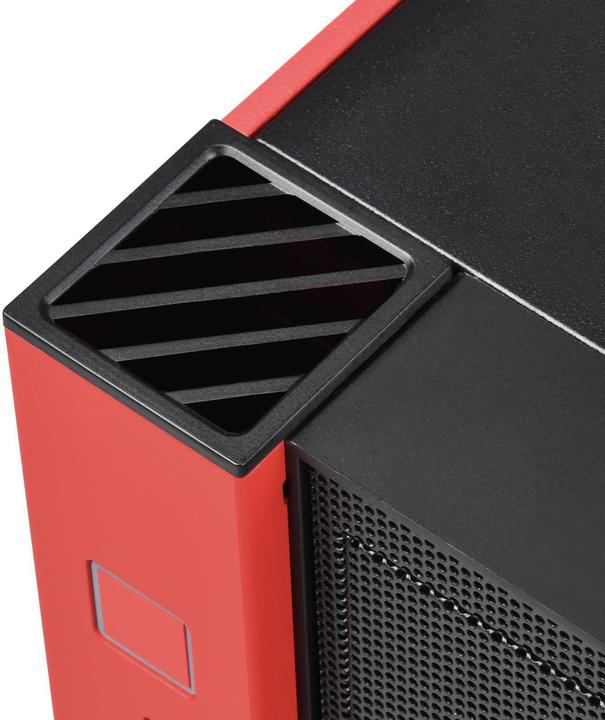 Produktbild Silverstone Tower SST-RL08BR-RGB schw./rot (Mini-DTX, Mini-ITX)