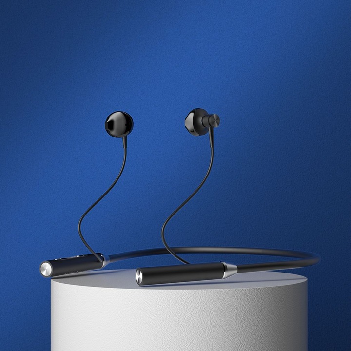 Actual product image Dudao In-Ear Wireless Bluetooth Earphones Headset Black (U5 Plus black) (ANC, 3 h, Wireless)