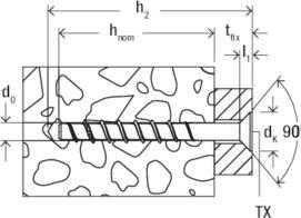 Produktbild Fischer Betonschraube (50 Stk.)