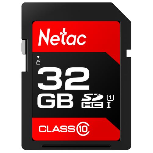 Actual product image Netac P600 SDHC 32GB U1/C10 up to 80MB/s (32 GB, SD)