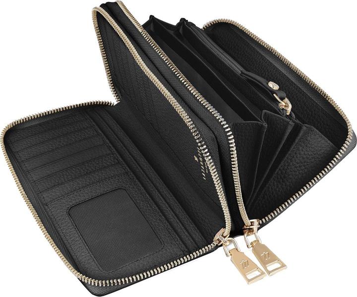 Actual product image Lazarotti Bologna Leather wallet RFID protection leather 20 cm