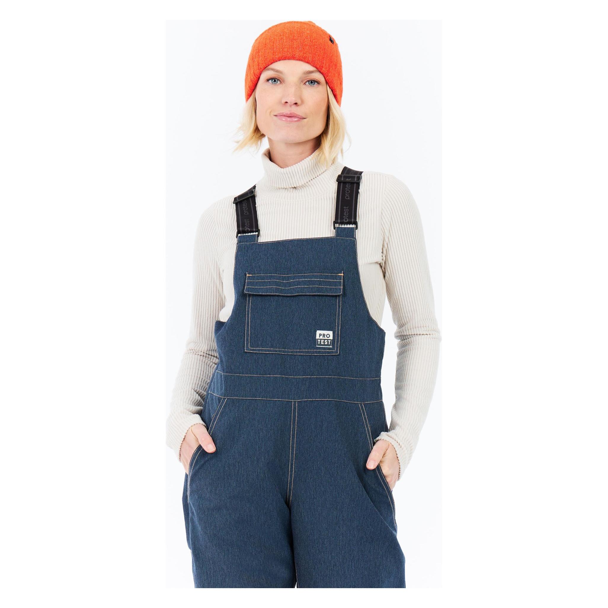 Protest, Vrouwen, Skibroek, Prtadan Damen-Ski-/Snowboardhose Mit Hosenträgern (38)