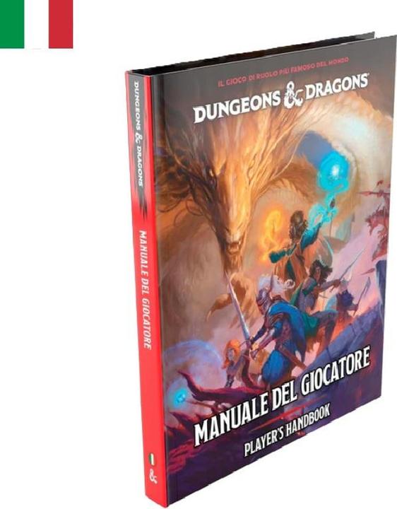 Productafbeelding Wizards of the Coast Dungeons & Dragons - Spelershandboek 2025 - Italiaans (Italiaans)