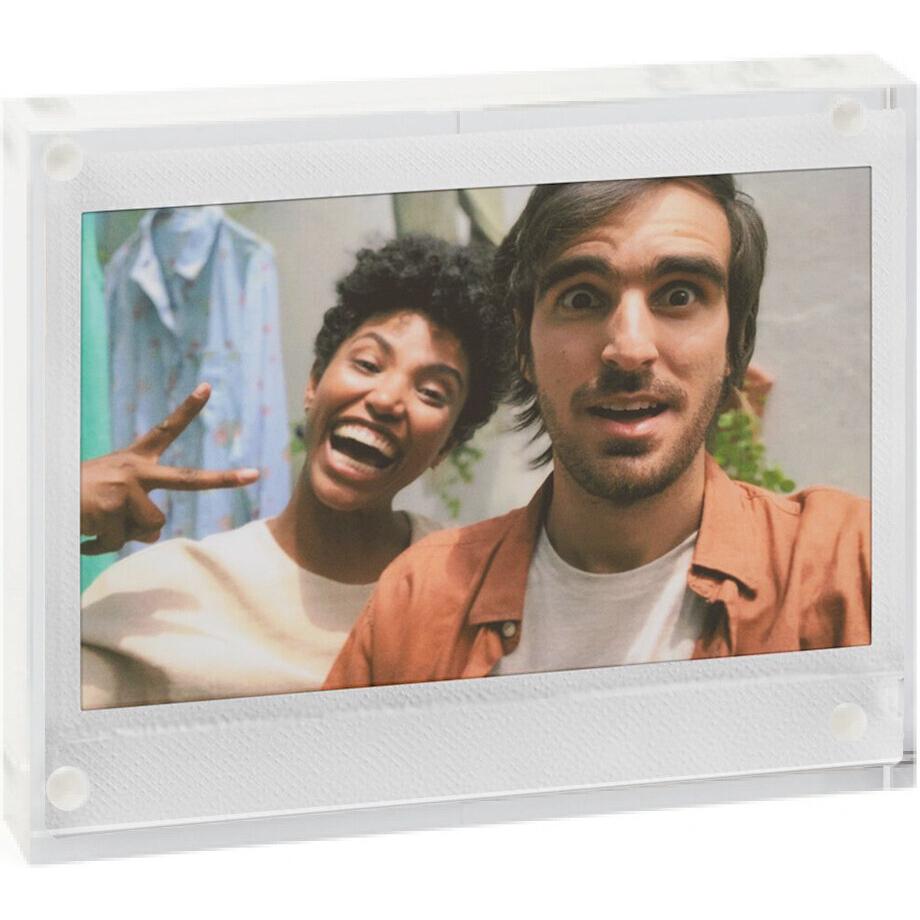 Fujifilm film Instax Wide Acrylic Frame (Kamera Innentasche), Kameratasche, Weiss