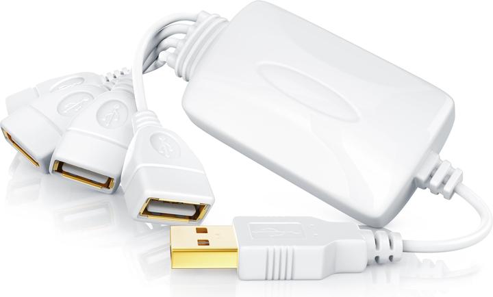 Produktbild CSL 4 Port USB 2.0 Verteiler Kabel (4 Ports)