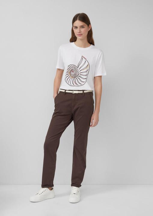 Produktbild S.Oliver Hose Chino mit geflochtenem Gürtel und Garment Dye (36)