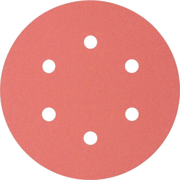 Immagine prodotto Pferd Carta abrasiva eccentrica Disco in velcro 150 mm corindone A 320 foro 6 (320)