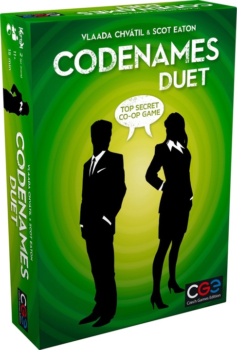 Produktbild Czech games edition Codenames: Duet - The Two Player Word Deduction Game by CGE (Englisch)