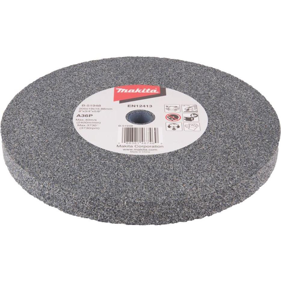 Makita, Schleifmittel, Schleifstein A36P 205x19x15,88 (A36P)