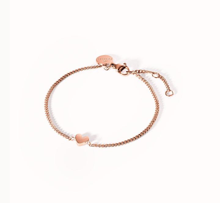 Purelei Tiny Heart Armband (Acier inoxydable)