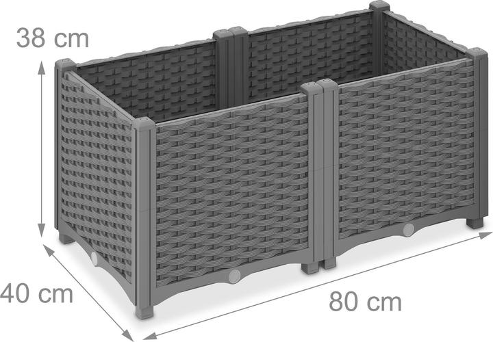 Produktbild Relaxdays Pflanzkübel