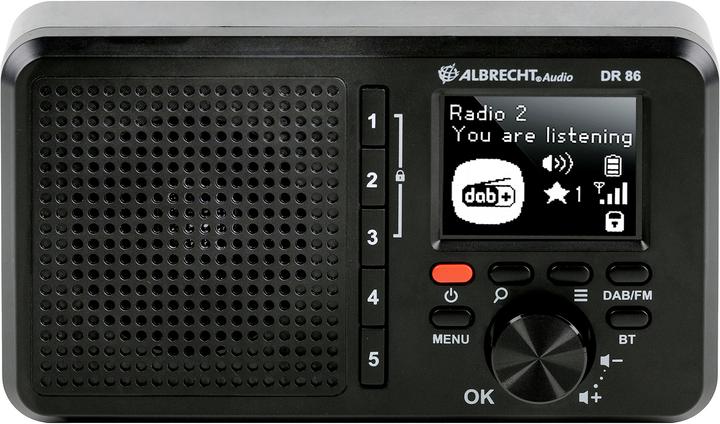 Image du produit Albrecht DR 86 Senior (DAB+ DAB, FM, Bluetooth)