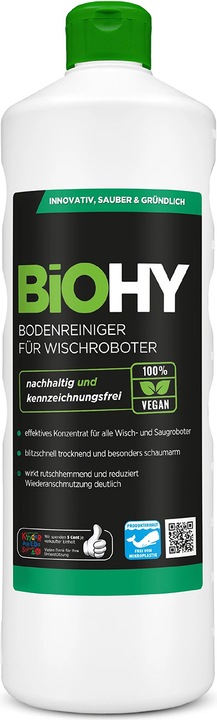 Biohy Detergente per pavimenti concentrato per robot pulitori