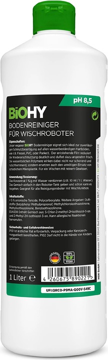 Produktbild Biohy Bodenreiniger-Konzentrat für Wischroboter