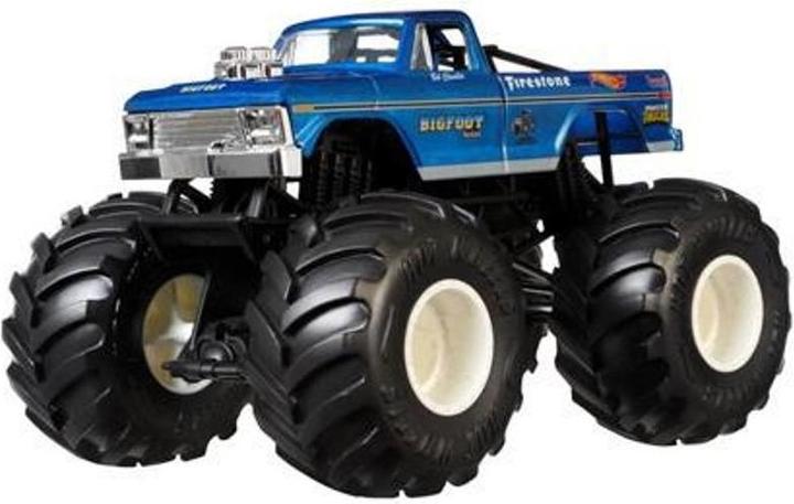 Produktbild Hot Wheels Monster Trucks 2er-Pack Snakebite vs Bigfoot