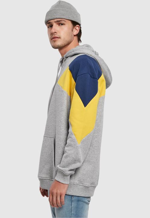 Immagine prodotto Urban Classics Felpa con cappuccio oversize a 3 toni (M)