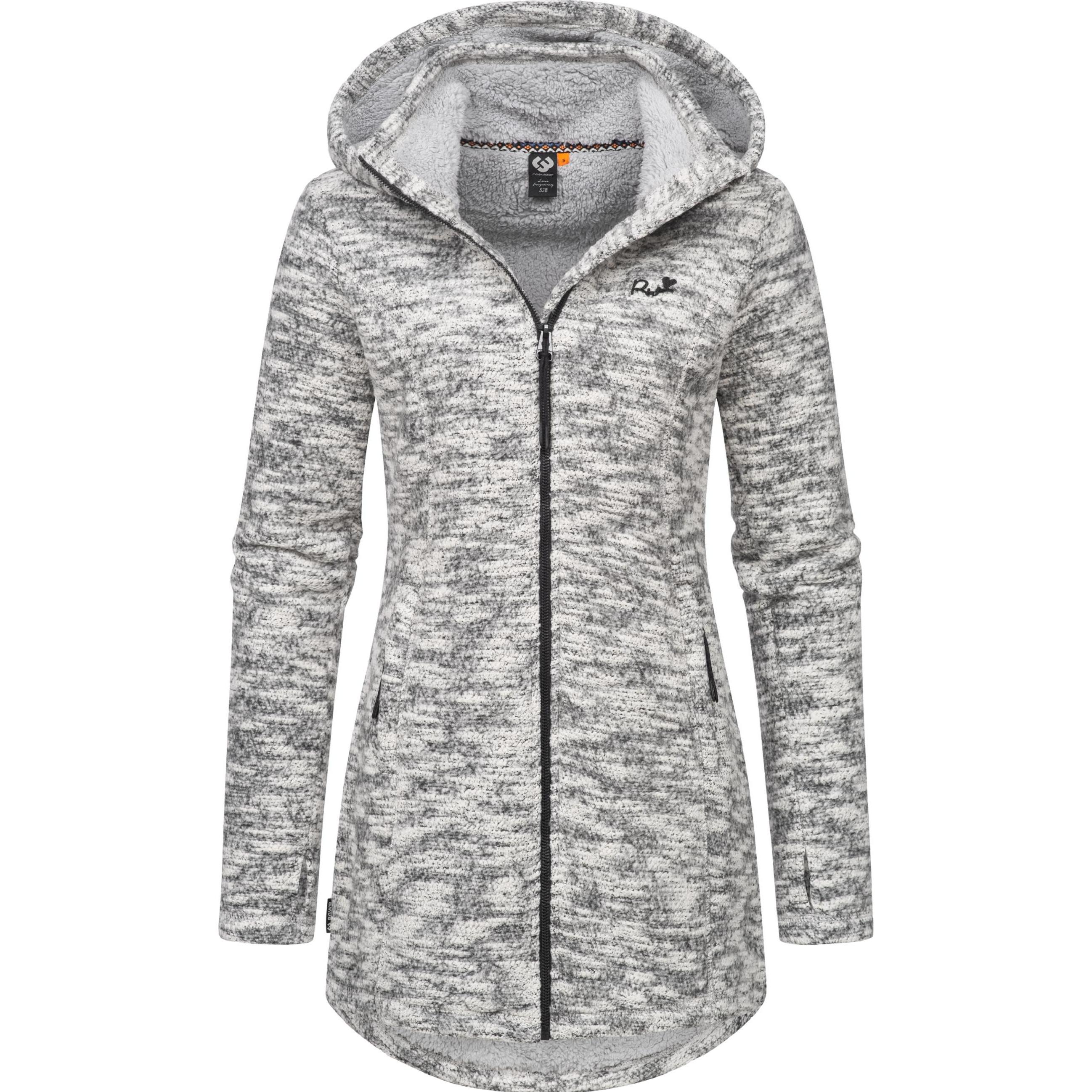 Ragwear, Damen, Pullover, Leysha Melange, Grau, (4XL)