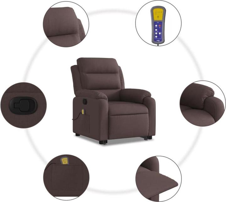 Image du produit vidaXL Massagesessel mit Aufstehhilfe