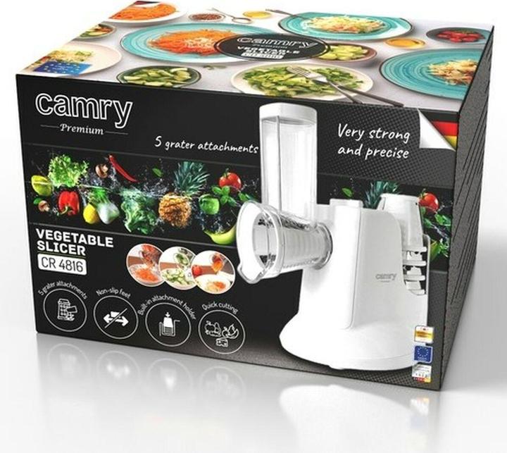 Actual product image Camry Vegetable Chopper with 5 attachments (150 W)