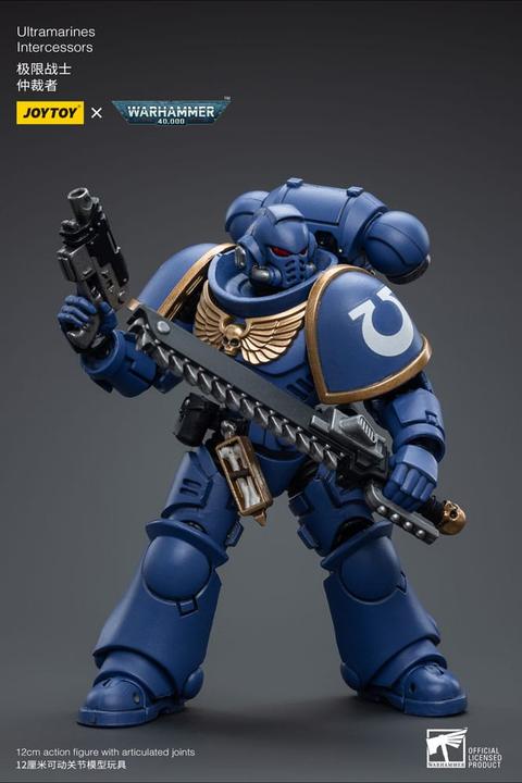 Actual product image Joy Toy Warhammer Ultramarines Intercessors