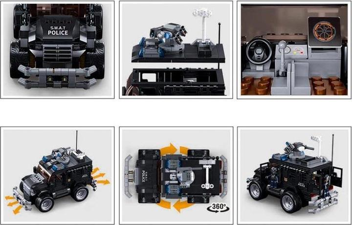 Image du produit Sluban CONSTRUCTOR POLICE CAR 412PCS M38-B1168