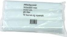 Produktbild MultiLine Spandepose 20 ltr 500x500 mm 17 my LDPE Klar,3 rl x 50 stk/pk