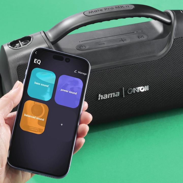 Actual product image Hama Mate Pro MK II (16 h, Rechargeable battery operated)
