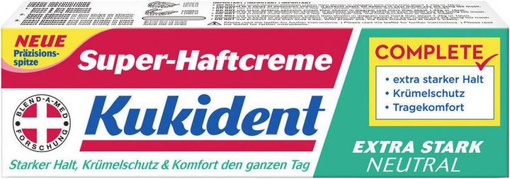Kukident Crema superadesiva extra forte