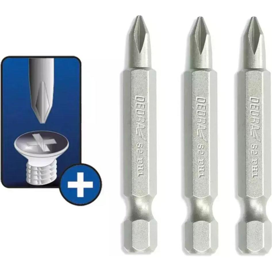 Dedra, Chiave a bussola, 18A06PH21-03 (Croce Phillips PH)