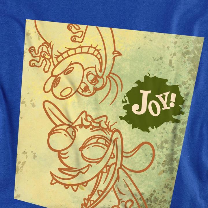 Actual product image Ren & Stimpy Unisex Adult Joy! Sweatshirt (XXL)