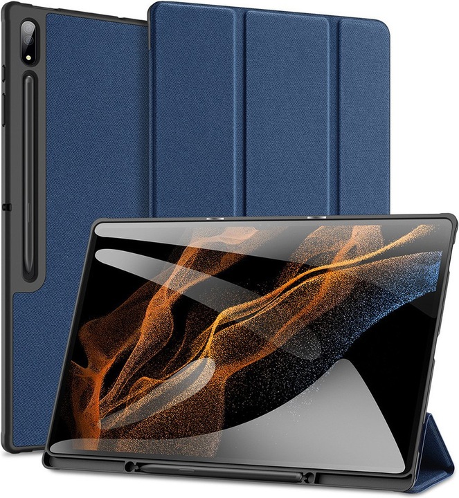 Actual product image Dux Ducis Galaxy Tab S8 Ultra - Domo Case blue (Galaxy Tab S8 Ultra)